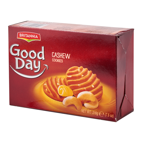 Britannia Good Day Cashew Biscuits 216g