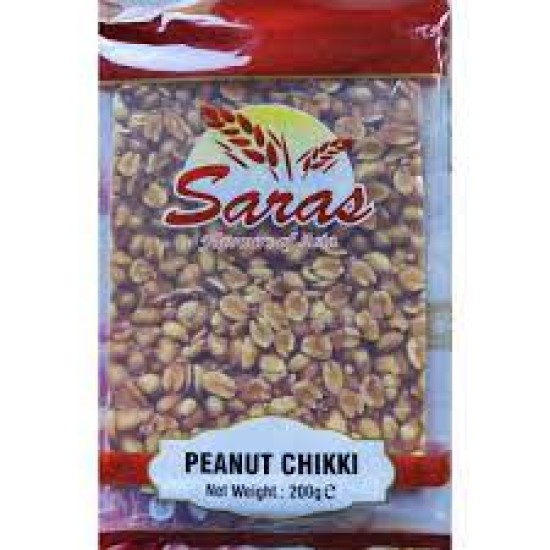 Saras Peanut Chikki 200g