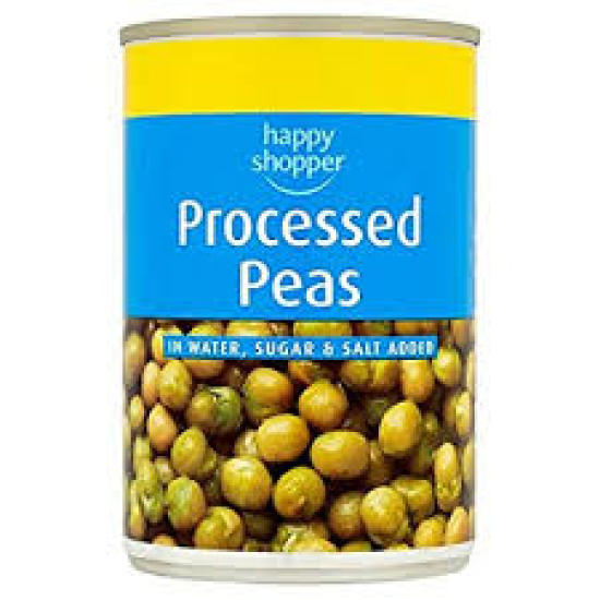 Happy Shopper Peas Processed – 300g