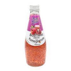 JusCool Basil Seed Drink Pomogranate 290ml