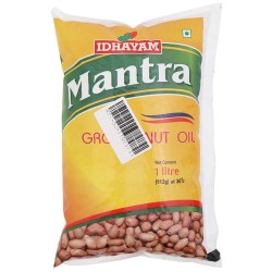 Idhyama Mantra Groundnut Oil 1ltr