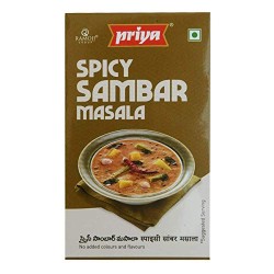 Priya Spicy Telugu Sambar Masala- 50g