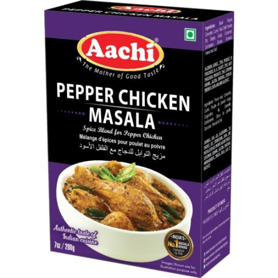 Aachi Pepper Chicken Masala 200 Gms