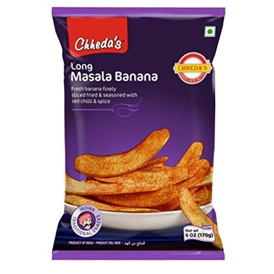 Chhedas Long Masala Banana 170g