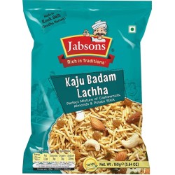 JABSONS NAMKEEN KAJU BADAM LACHHA 160g