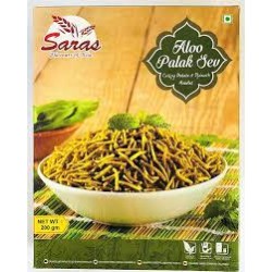 Saras Namkeen Aloo Palak Sev 200g