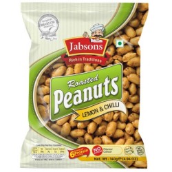 JABSONS ROASTED PEANUTS (LEMON CHILLY) – (140 GM)