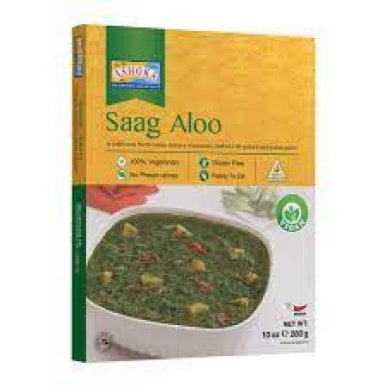 Ashoka Ready To Eat Aloo Saag 280g