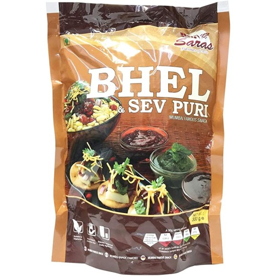 Saras Namkeen Bhel-Sev Puri 300g