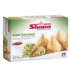 Shana Punjabi Samosa With Chutney (20 Samosas )