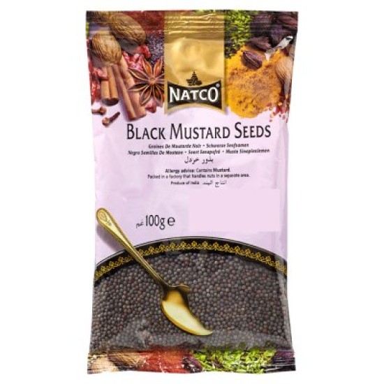 Natco Black Mustard Seeds -100g