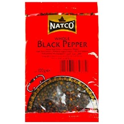 Natco Black Pepper Whole 100g