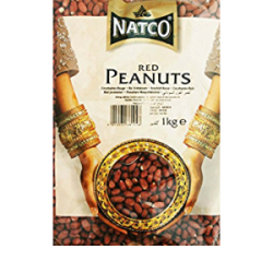 Natco Pink Skin Peanuts 1kg