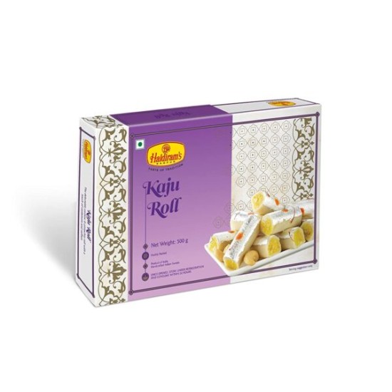 HALDIRAMS METHAI KAJU ROLL 300g