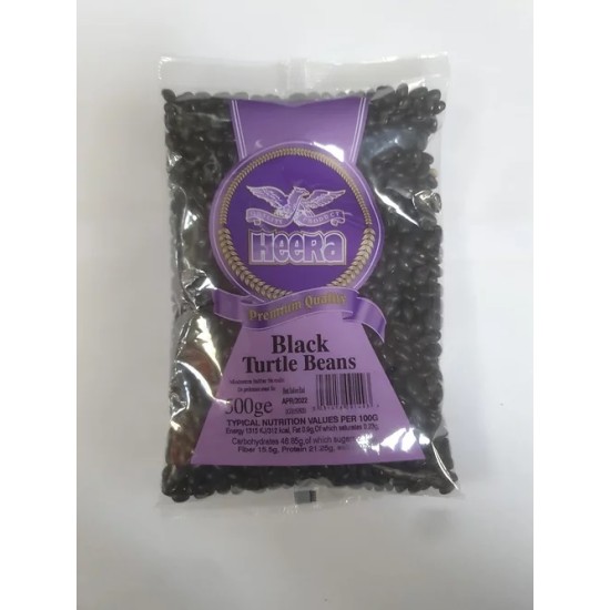 Heera Black Turtle Beans 500g