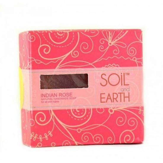 SOIL AND EARTH (Natural Handmade Soap) Rose