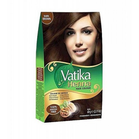 Henna hair color - dark brown 6x10g