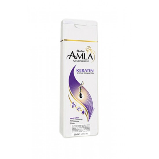 Dabur Amla Keratin, Cream Shampoo 200ml