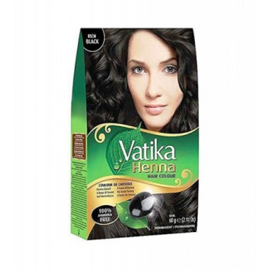 Henna Hair Color - Black 6x10g