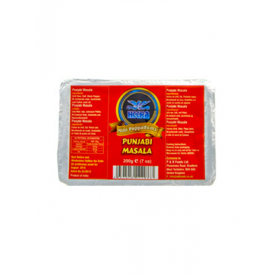 Heera Punjabi Masala Papadum 200g