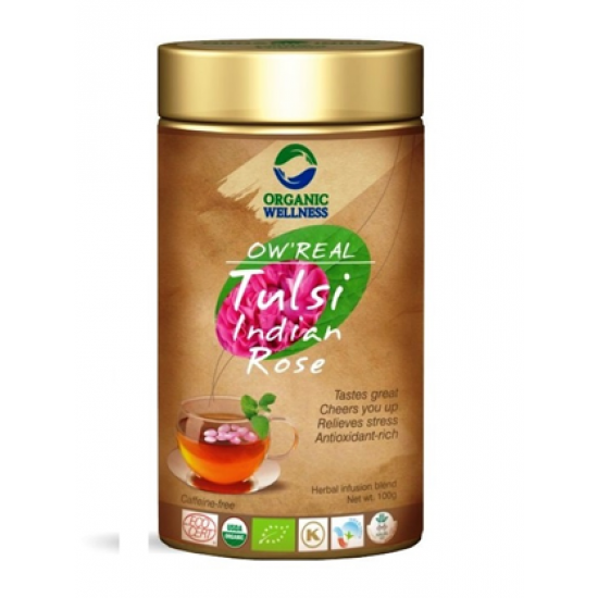 Organic Wellness Tulsi Indian Rose 100g